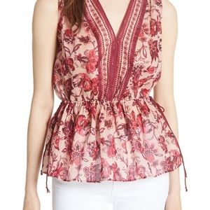 Kate Spade Paisley Blossom Top